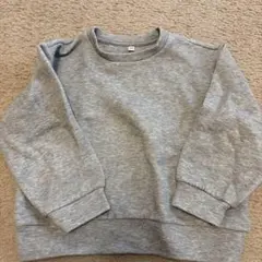 グレー トレーナー サイズ120