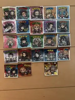 鬼滅の刃マンチョコ2ビックリマンシール コラボ 23枚