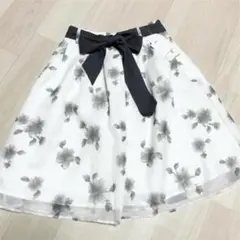 Honeys 花柄スカート