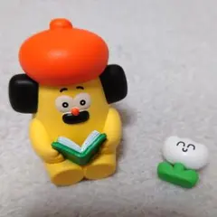 おひげのポン フィギュアコレクション 読書ポンちゃん+ロドリゲス(しろ)