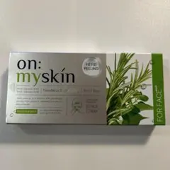 on: myskin ハーブピーリング 4ml×8個