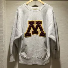 90s Champion チャンピオン リバースウィーブ USA製 L ロゴ刺繍