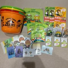 ゼスプリ　キュウイブラザーズ　フィギュア＆バケツセット