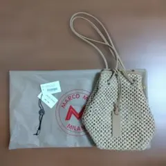 MARCO MASI 巾着 ショルダーバッグ　ナチュラルのサムネイル