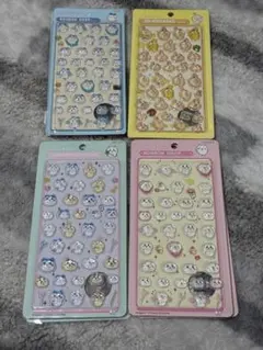 ちいかわ 立体シール 4枚セット