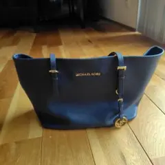 ネイビー トートバッグ