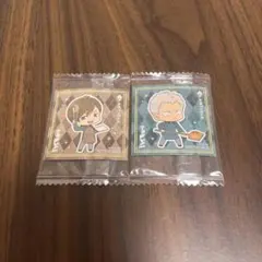 ハイキュー アンティークコラボ シュガーラスク ステッカー 二口堅治 青根高伸