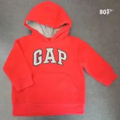 babyGap ベビーギャップ パーカー 80cm 赤 トレーナー お値下