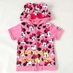 BABYDOLL x Disney 半袖パーカー 120