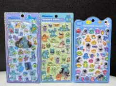正規　ディズニー　ボンドロ　プチドロップ　シール　ネコニ　モンスターズインク