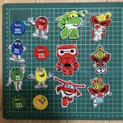 刺繍アイロンワッペン　お買い得品