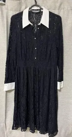 ザラ　レースワンピース