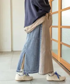 niko and…☆リメイク風コンビスカート