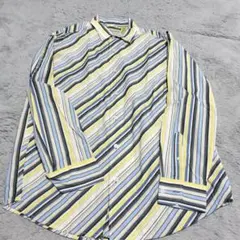Cubavera ストライプ 長袖シャツ