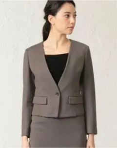 ストレッチ テーラードジャケット