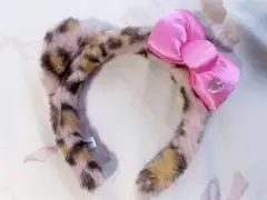 USJ キティーヒョウ柄カチューシャ