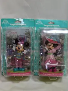 ディズニー　イースター　2011　フィギュア　ミッキー　ミニー