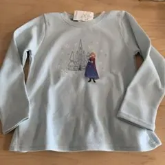 新品　petit main 120cm 長袖トップス　刺繍 アナ雪　アナ