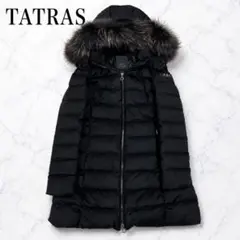 美品 TATRAS タトラス LAVIANA ダウンコート 01 黒 21年 Sのサムネイル