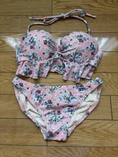 フラワープリント セパレート水着