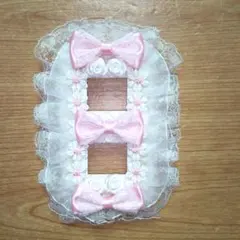 スイッチカバー　コンセントカバー　2口用　デコ ①