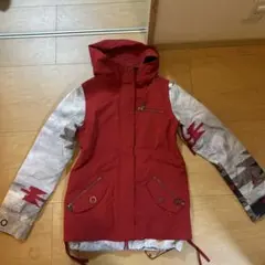 【最終値下げ】ロキシー　スノーボードウェア　レッド