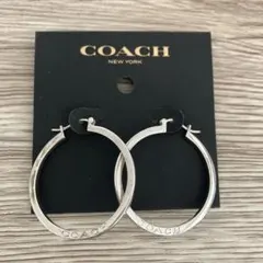 COACH フープピアス シルバーカラーのサムネイル