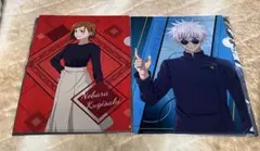 呪術廻戦 ココス コラボ クリアファイル 五条悟 釘崎野薔薇