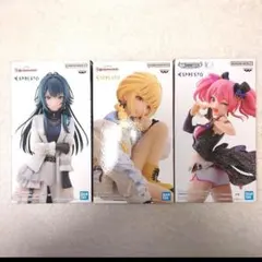 学園アイドルマスター フィギュア セット 藤田ことね　月村手毬　城ヶ崎美嘉