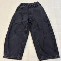 GU バレルレッグジーンズ　120
