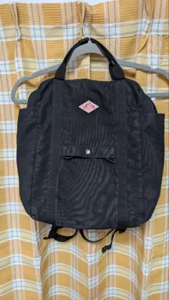 DANTON 2WAY リュック バッグパック ブラックのサムネイル