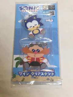 SONIC&FRIENDS ツインクリアスタンド ソニック Dr.エッグマン