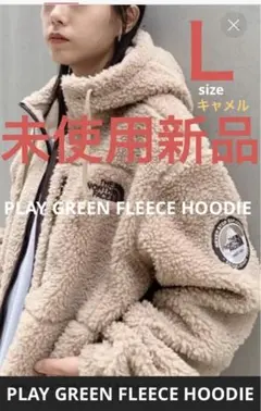 未使用新品‼️ノースフェイスPLAY GREEN FLEECE HOODIE Ｌ