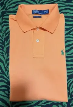 ラルフローレン　ポロシャツ　オレンジ