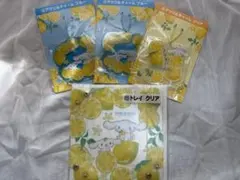 サンリオ当りくじ シナモロール アクリルチャーム ブルー＆クリア＆トレイ クリア