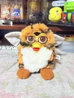 伝説のおもちゃ】当時物 ファービー・ヒョウ柄 TOMY 動くおもちゃ