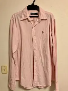 Polo by Ralph Lauren 長袖シャツ ピンク USA製のサムネイル