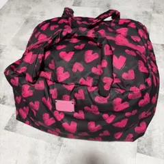 稀少✨VOVAROVA ボバロバ ボストンバッグ ナイロン ピンク ハート柄