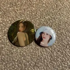 TWICE SANA ピンバッジ 2個セット