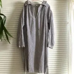 ジャーナルスタンダードluxe ストライプスキッパーワンピース