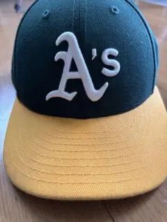 ニューエラ　A's 59FIFTY キャップ 7 1/4
