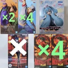 新品未開封品】最新プライズフィギュア まとめ売り 初音ミク ジョジョ