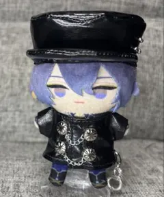 にじぱぺっと 革コート&キャスケット帽