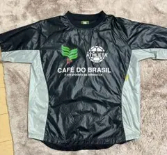 ATHLETA ゲームシャツ サッカー ブラック×グレー Lサイズ ヴィンテージのサムネイル