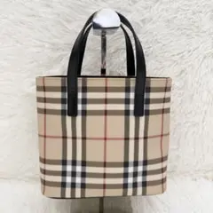 【未使用品】バーバリーロンドン　ミニトートバッグ　ミニハンドバッグ　ノバチェックのサムネイル