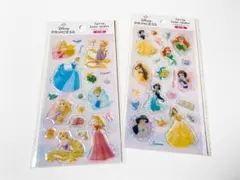ディズニー プリンセス エポキシラメシール 2枚