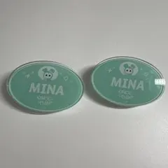 TWICE ミナ　バッジ　ワンスデイ