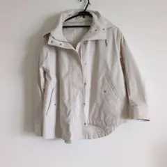 earth music & ecology マウンテンパーカー F アイボリー
