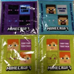 Minecraft（マインクラフト）のオリジナルタオル アサヒ　ハンカチタオル