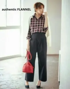 ユニクロ オーセンティック フランネル チェックシャツ【新品】Ｌ アンティーク